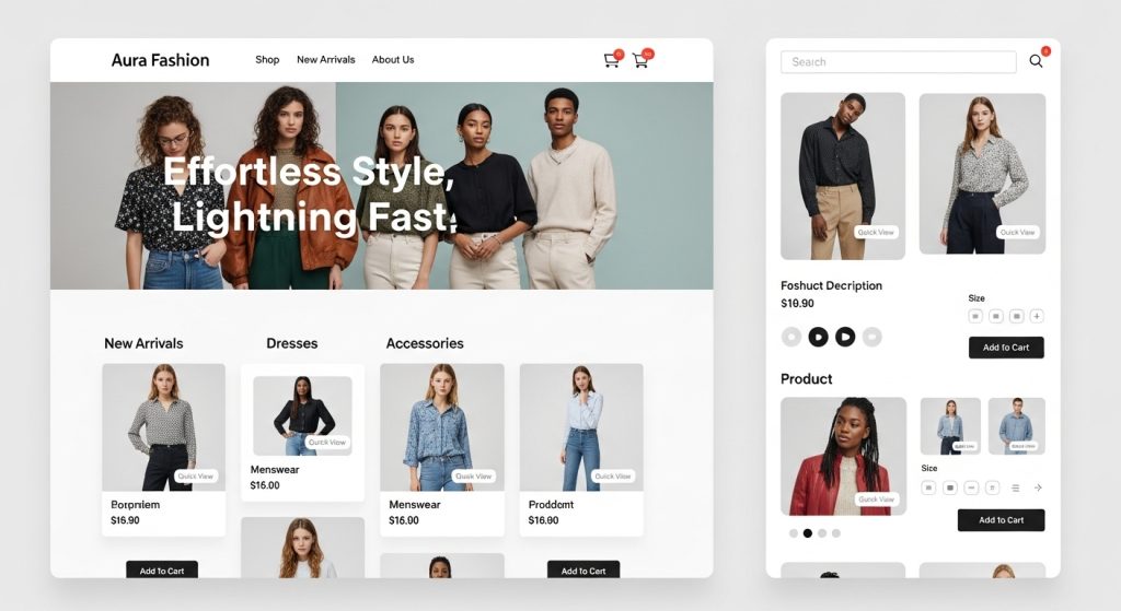 Canifa Shopify Theme lightweight and fast Shopify design