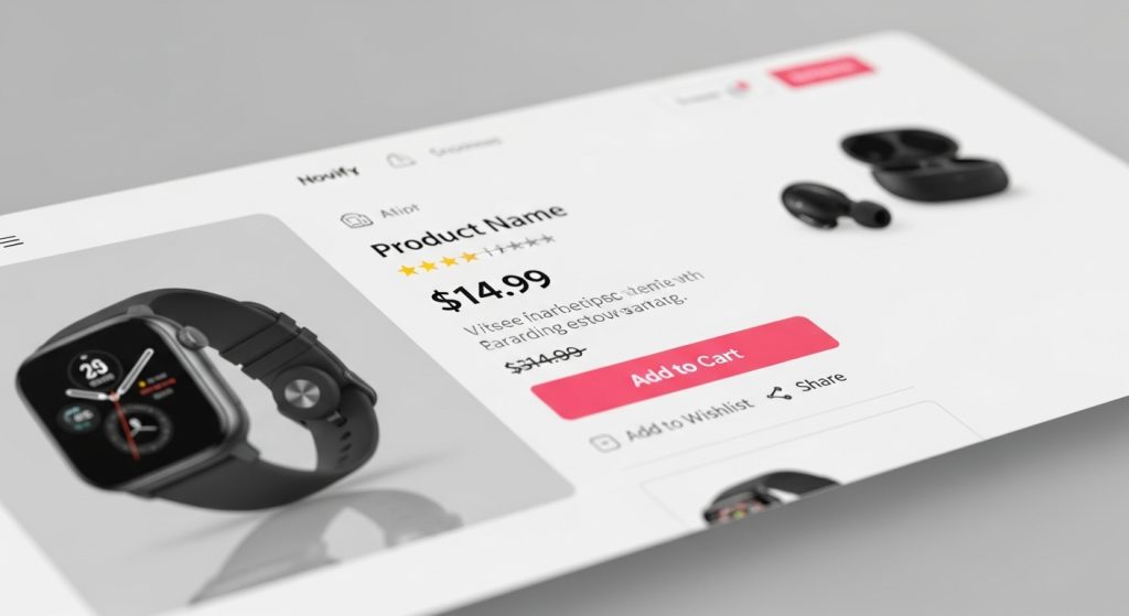 Cerulean Shopify Theme clean layout and visual hierarchy design