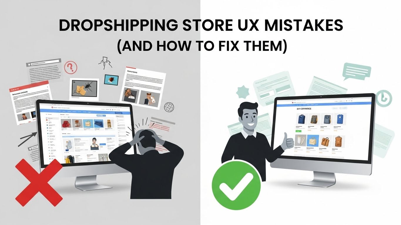 Dropshipping Store UX Mistakes (And How to Fix Them)