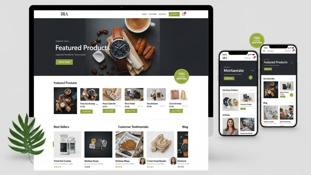 IRA Shopify Theme feature overview for Shopify users