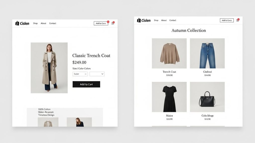 Cislen Shopify Theme Review – Minimal & Fast Theme for Clothing Stores