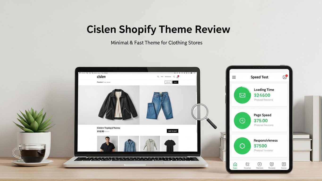 Cislen Shopify Theme Review – Minimal & Fast Theme for Clothing Stores