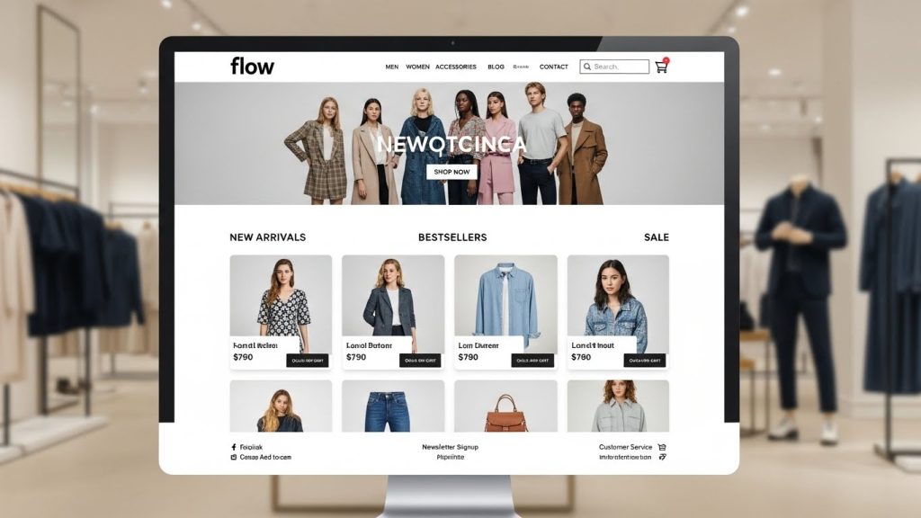 Problem Illustration – Flow Shopify Theme premium shopify theme for clothing store
