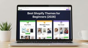 best shopify themes for beginners clean and simple homepage design
