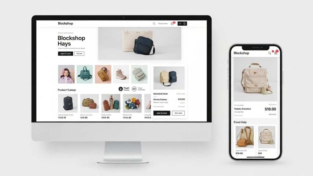 blockshop shopify themes Shopify theme layout example