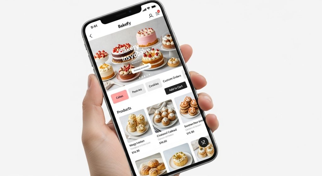 Cake Shop Bakery Shopify Theme mobile responsive design