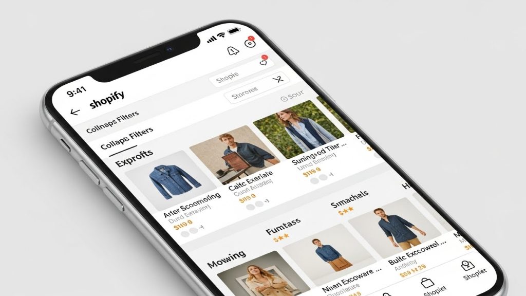 Mobile-first large inventory layout in Empire Shopify Theme