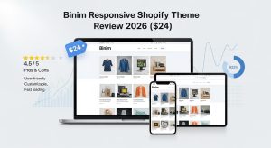 Binim Responsive Shopify Theme Review 2026 ($24)