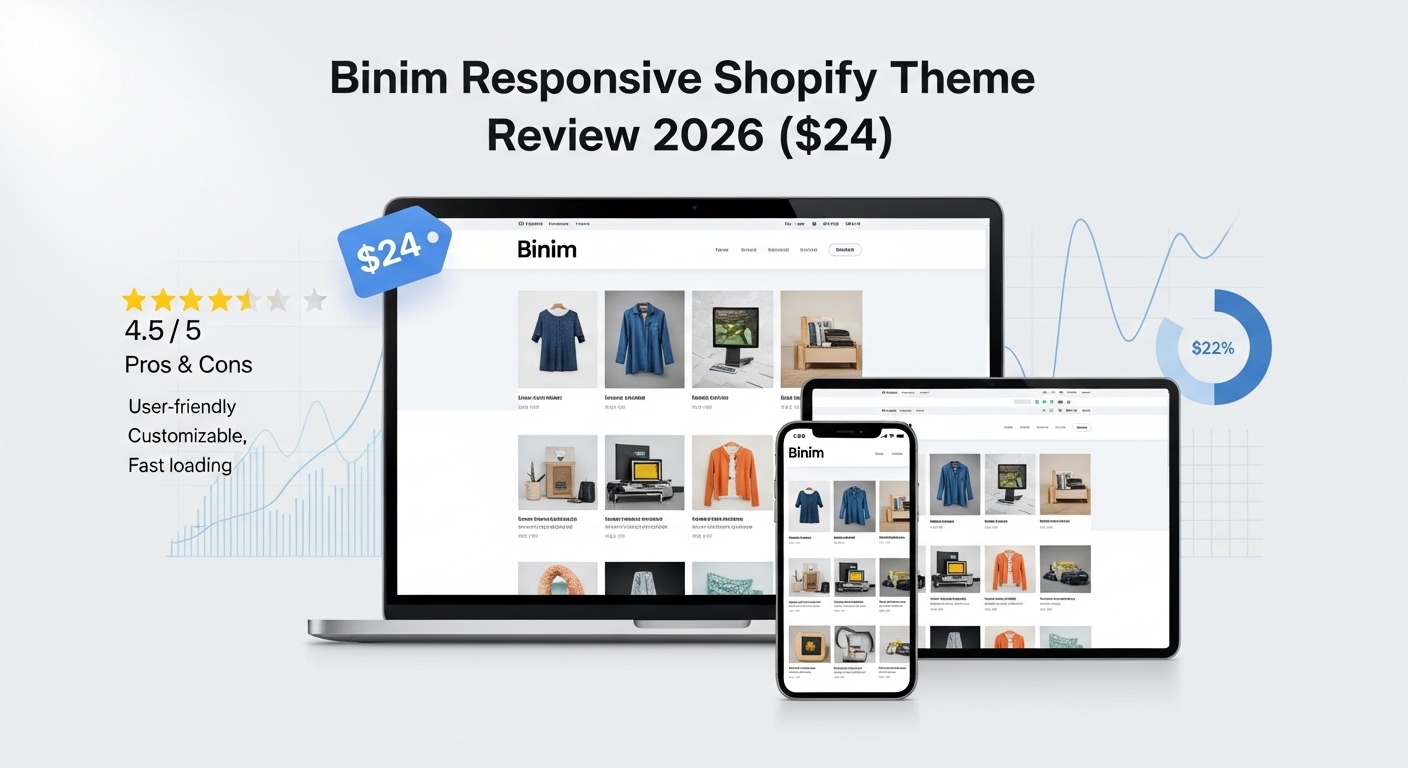 Binim Responsive Shopify Theme Review 2026 ($24)