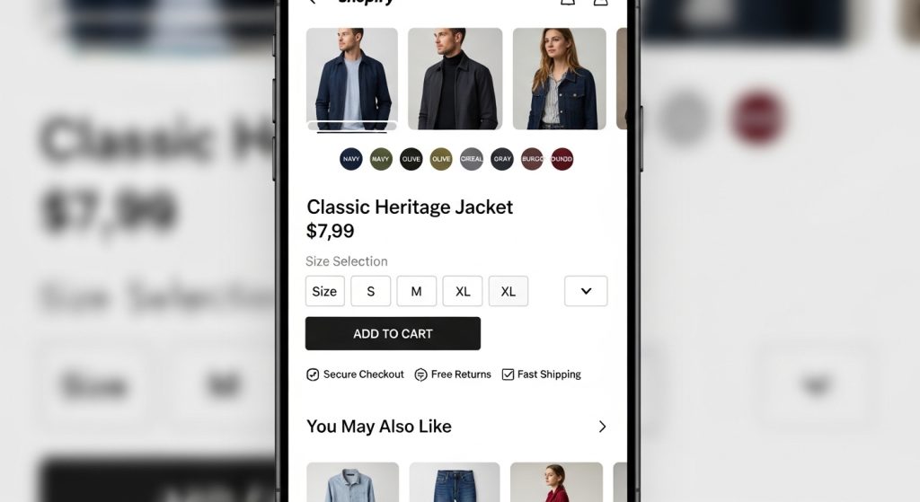 Binim Shopify theme product page conversion optimized layout for dropshipping