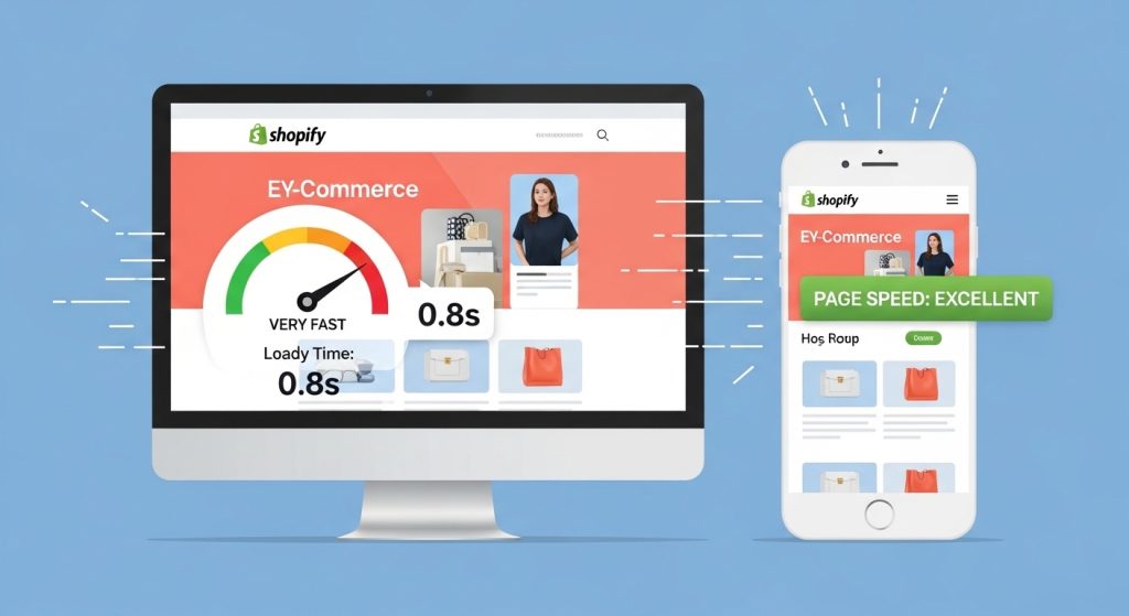 Fast and responsive layout of Binim Responsive Shopify Theme
