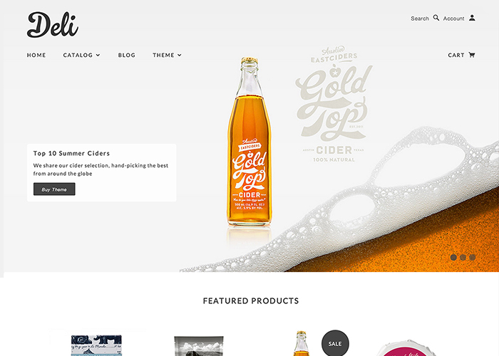 Blockshop Shopify Theme - Awwwards Nominee