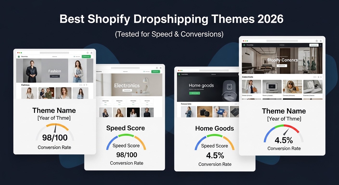 Best dropshipping Shopify theme example for fast mobile optimization in 2026