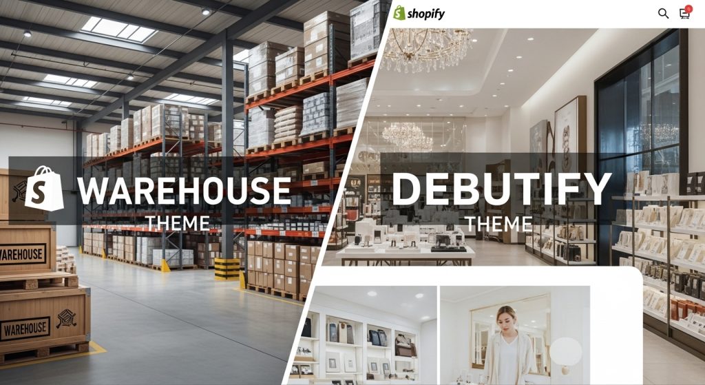 Warehouse vs Debutify – Which Theme Is Better