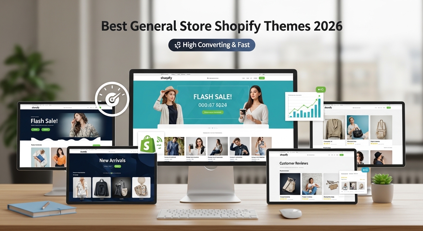 best general store shopify themes 2026 comparison