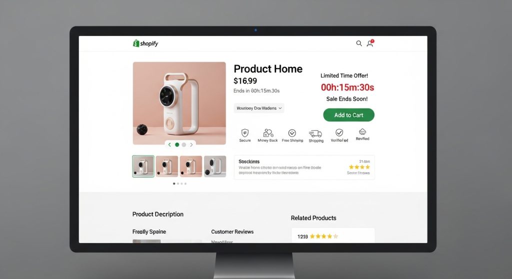 booster cheap shopify theme example