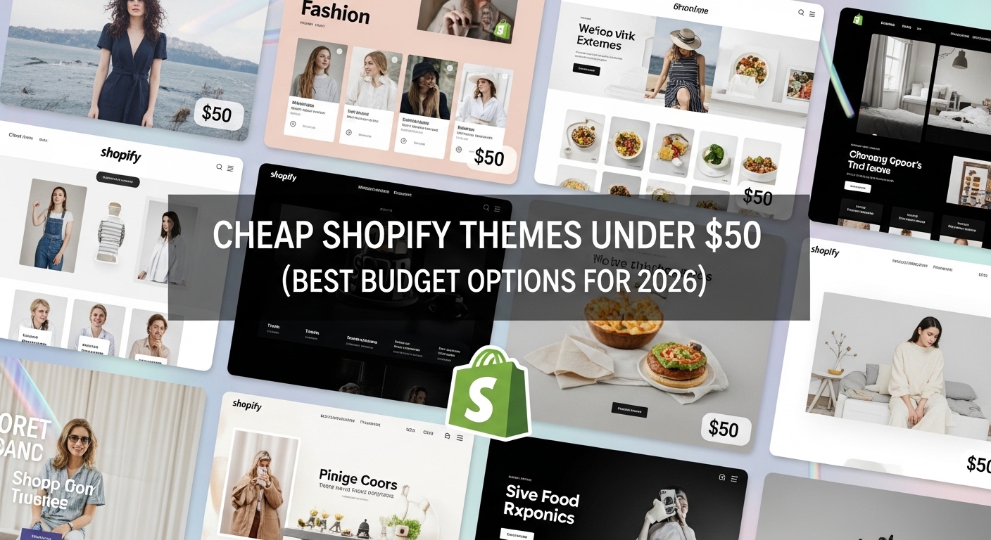 cheap shopify themes under $50 comparison