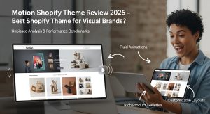 Motion Shopify Theme Review 2026 homepage design