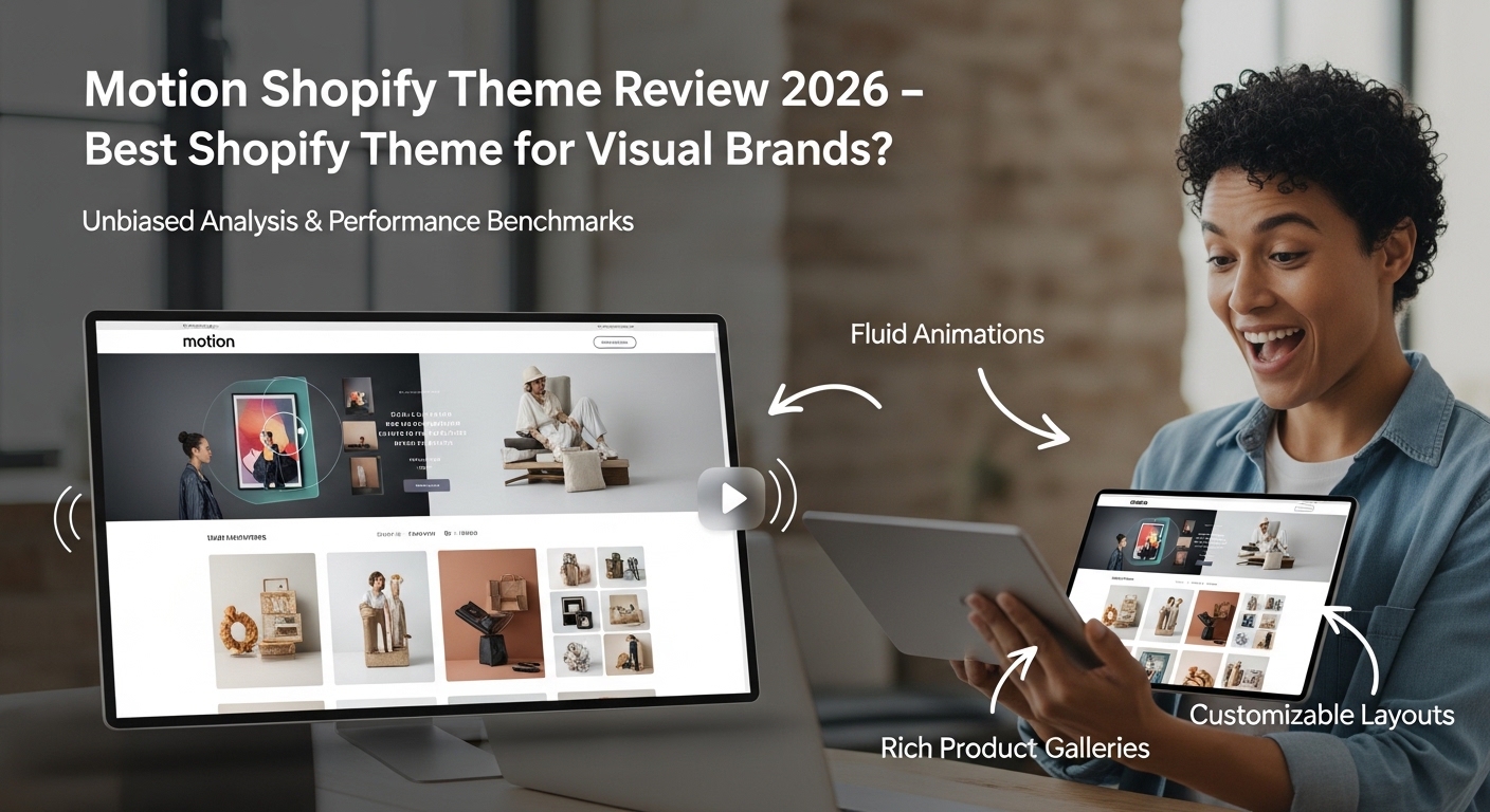 Motion Shopify Theme Review 2026 homepage design