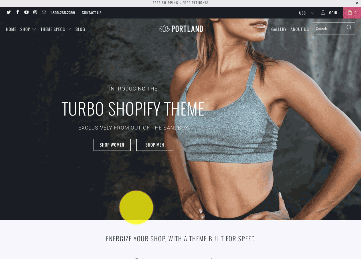 Why the Turbo Shopify theme is designed for a speedy experience